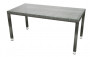 Záhradný ratanový stôl NAPOLI 160x80 cm (sivá)